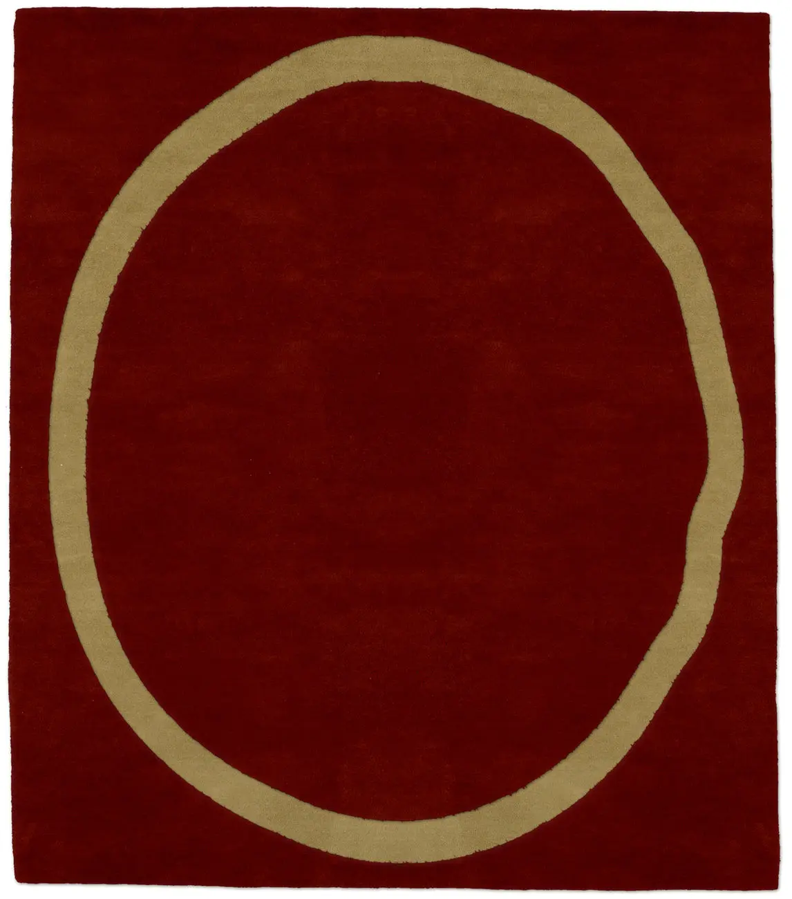 Endless Wheat - Wine Rug