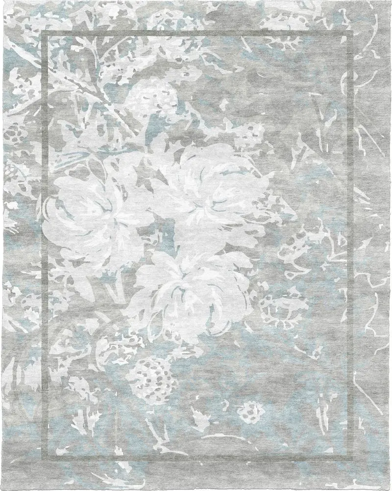Fleur V Hand Knotted Rug