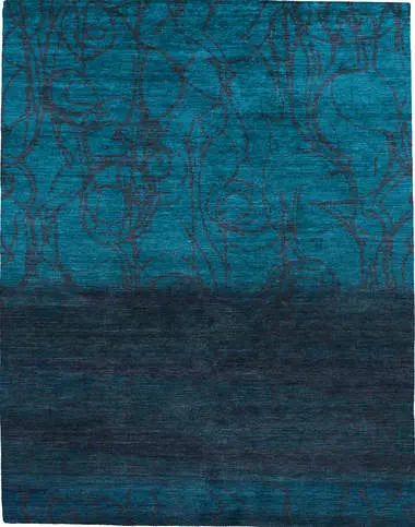 Asti B Wool Hand Knotted Tibetan Rug Product Image