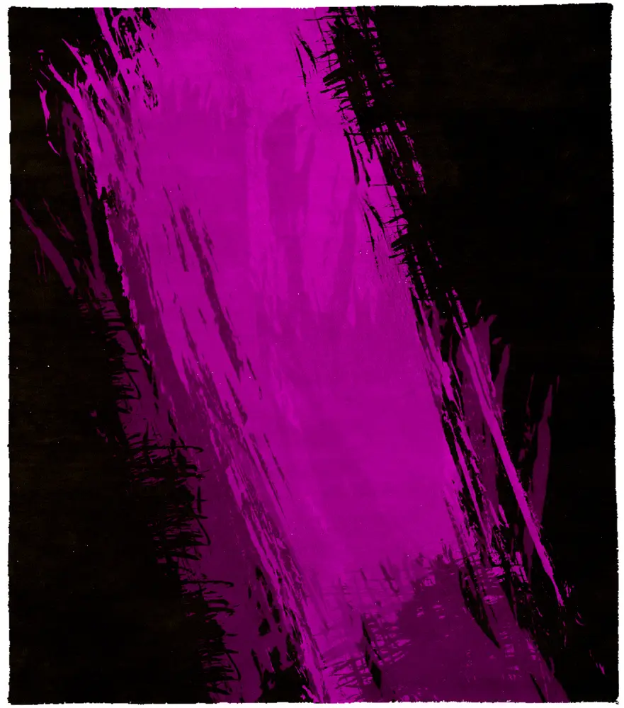 Ink Fuchsia Rug