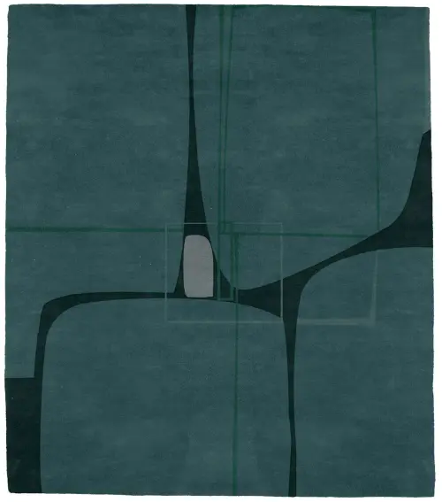 Keystone Teal Rug