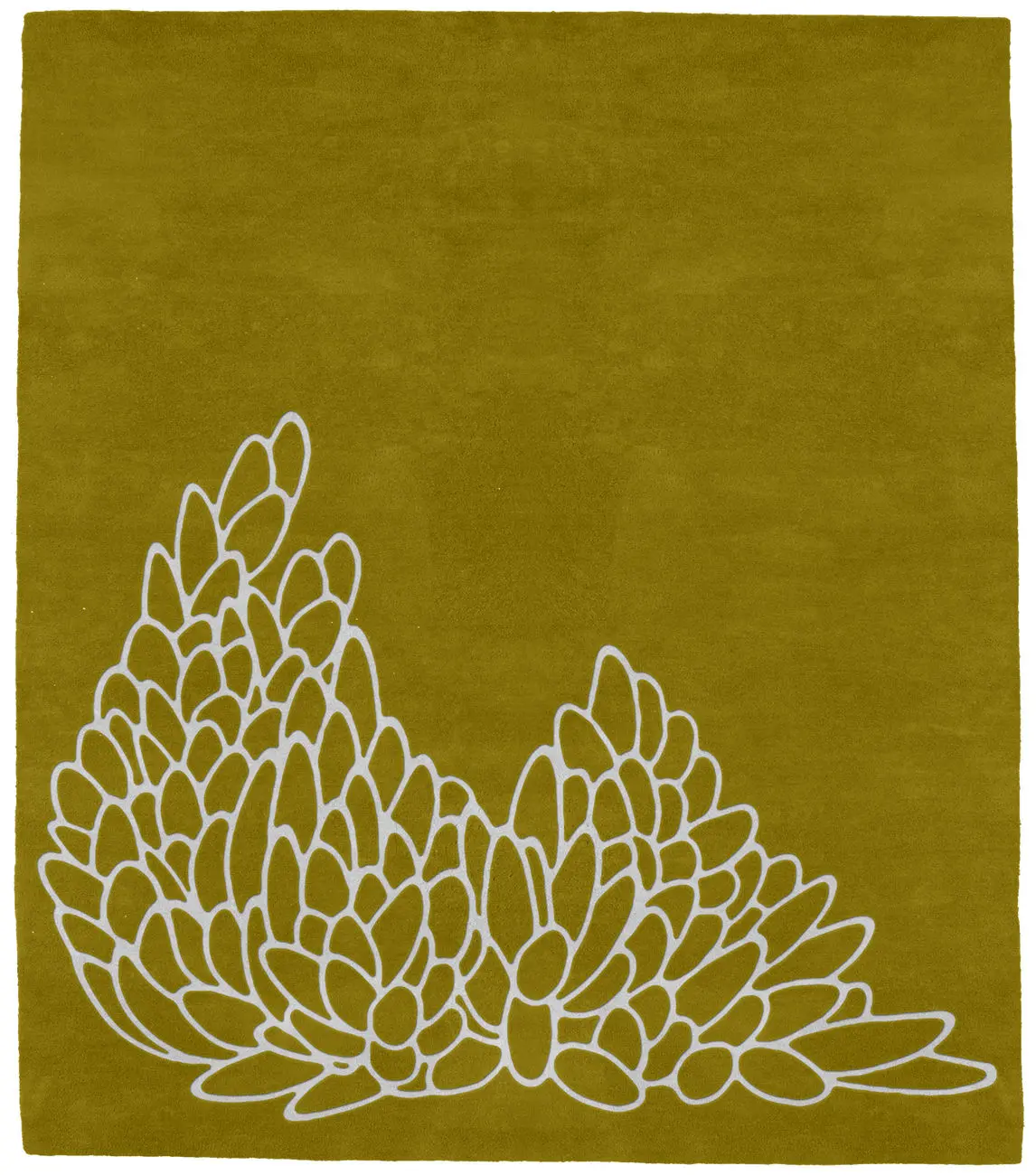 Leaves Chameleon Rug