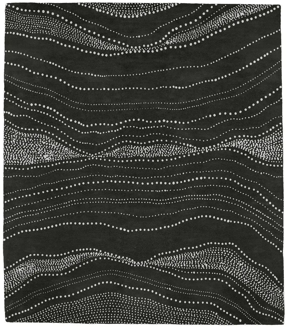 Point Art Charcoal Rug