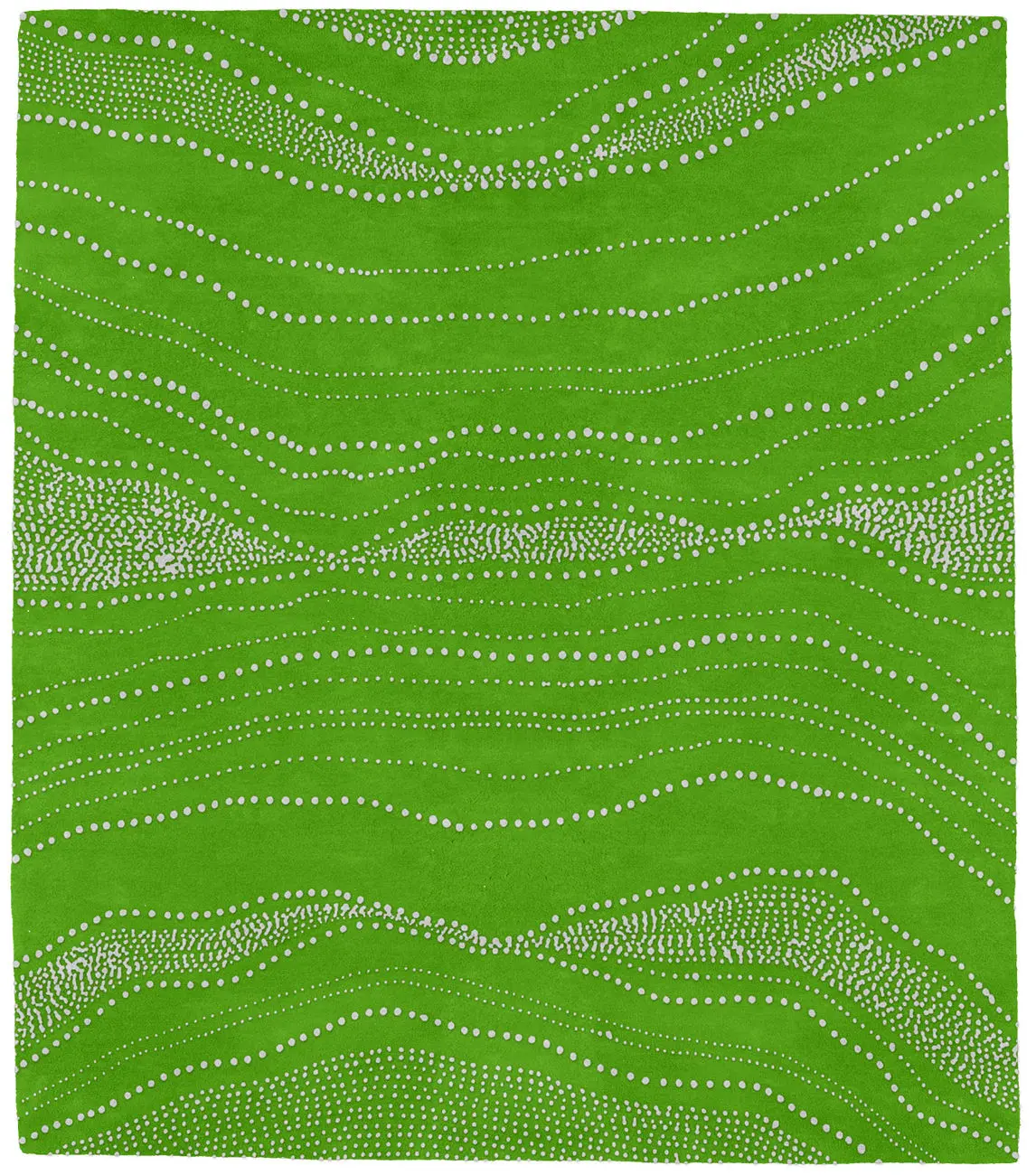Point Art Green Rug