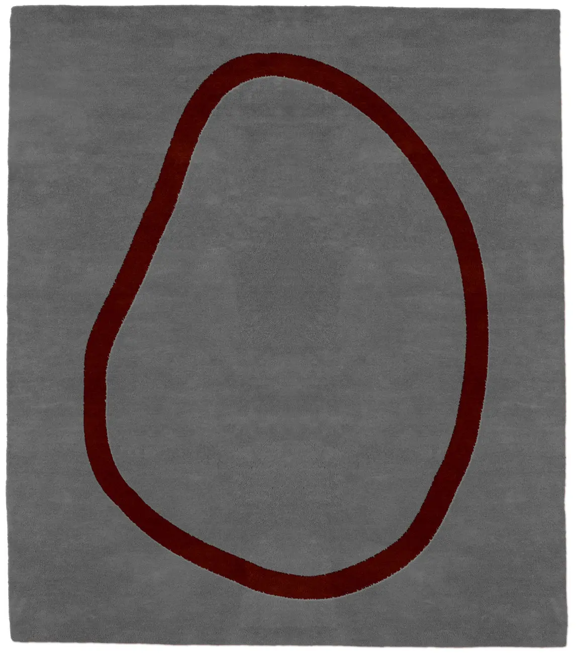 Rock Wine - Gray Rug