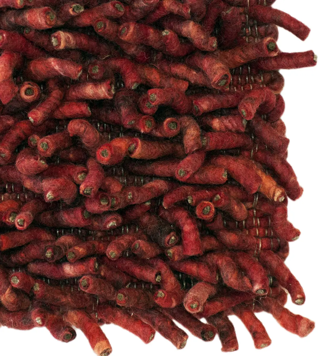 Sedona Solo 10_10 Cardinal Shag Rug