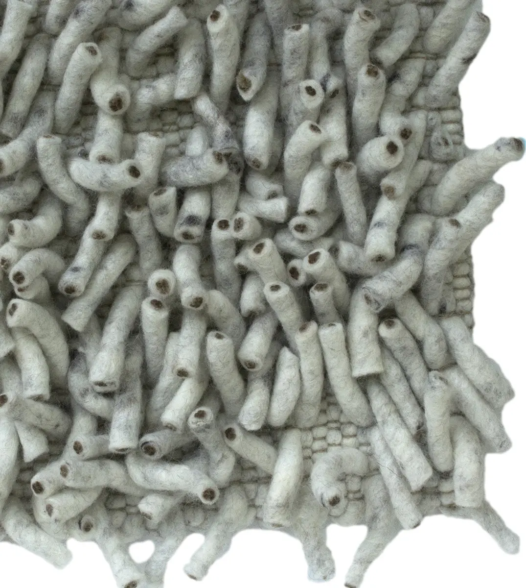 Sedona Solo 3_3 Timberwolf Shag Rug