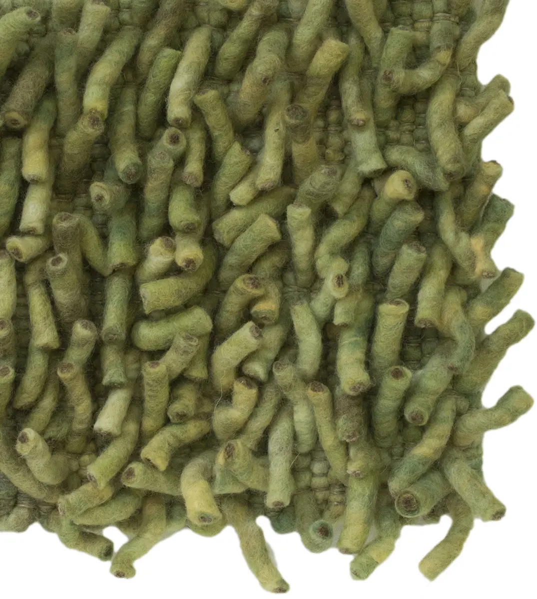 Sedona Solo 40_40 Agave Green Shag Rug