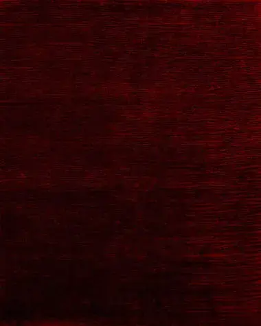 Solid Carmine Shore Wool Rug