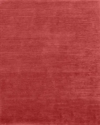 Solid Cerise Shore Wool Rug