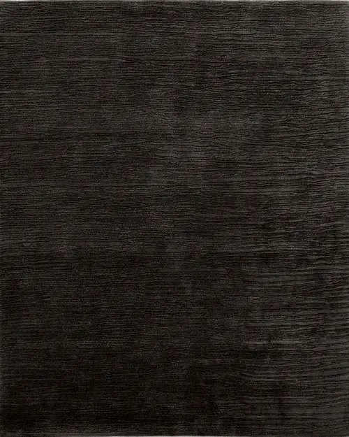 Solid Charcoal Shore Wool Rug