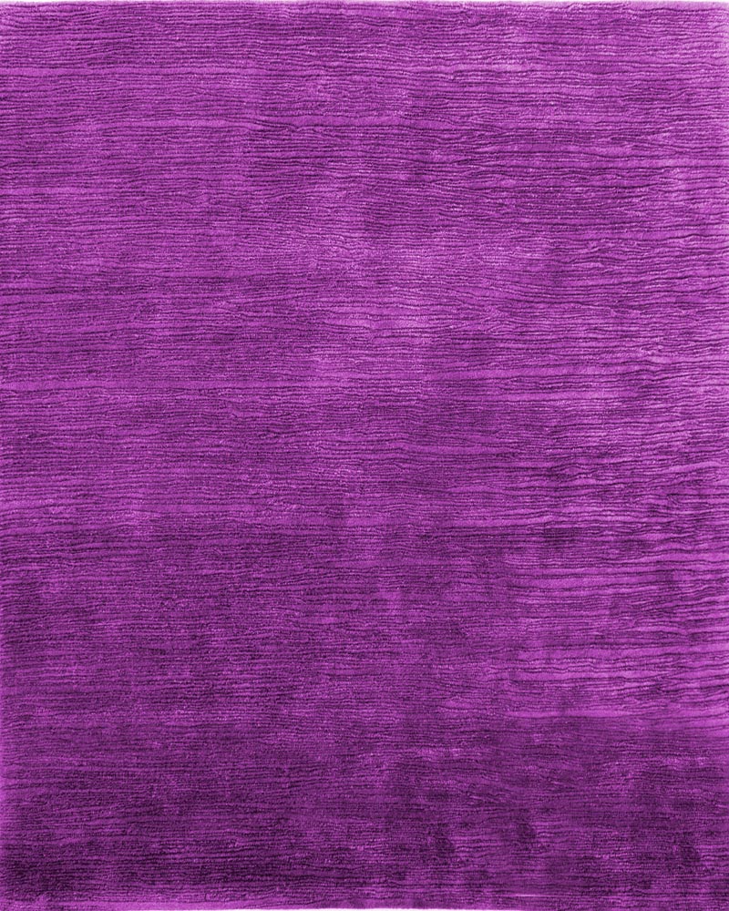 Solid Magenta Shore Wool Rug Product Image