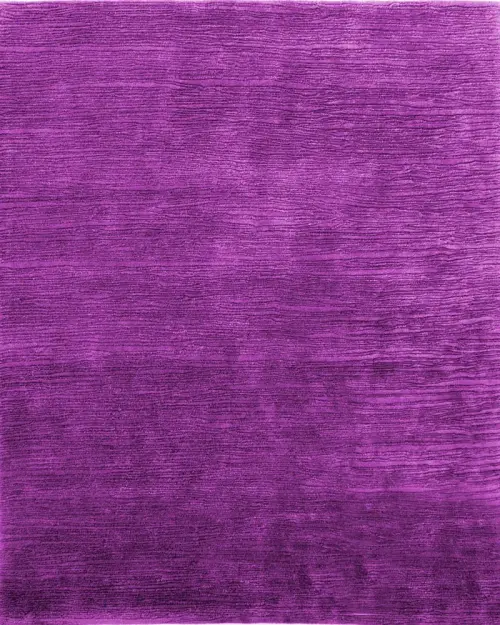 Solid Magenta Shore Wool Rug