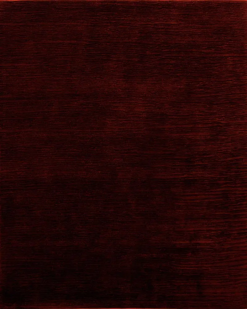 Solid Merlot Shore Wool Rug Product Image