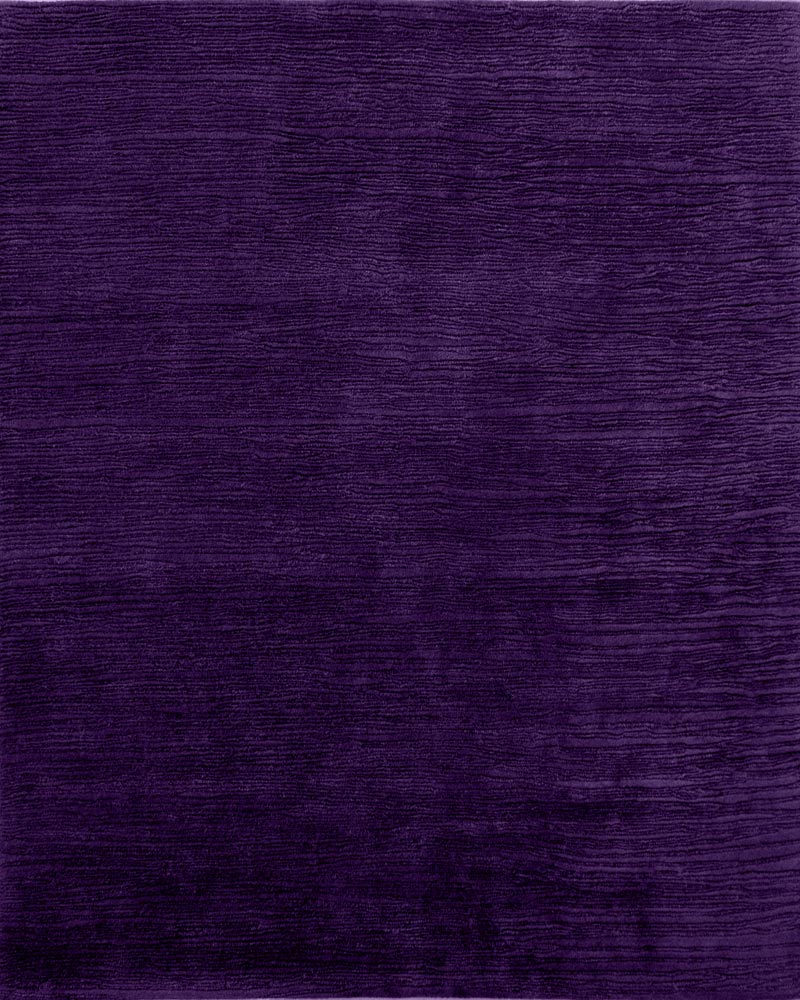 Solid Violet Shore Wool Rug Product Image