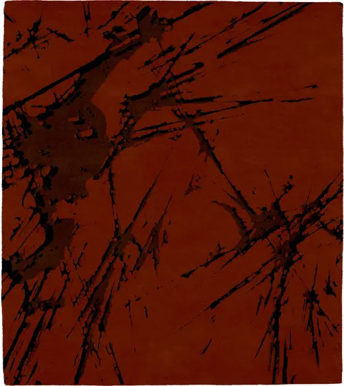 Violin Rust Signature Rug