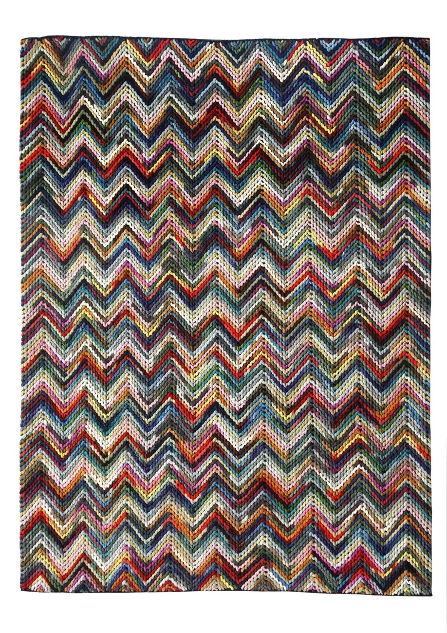 Missoni Multi-Colored Felted Rug
