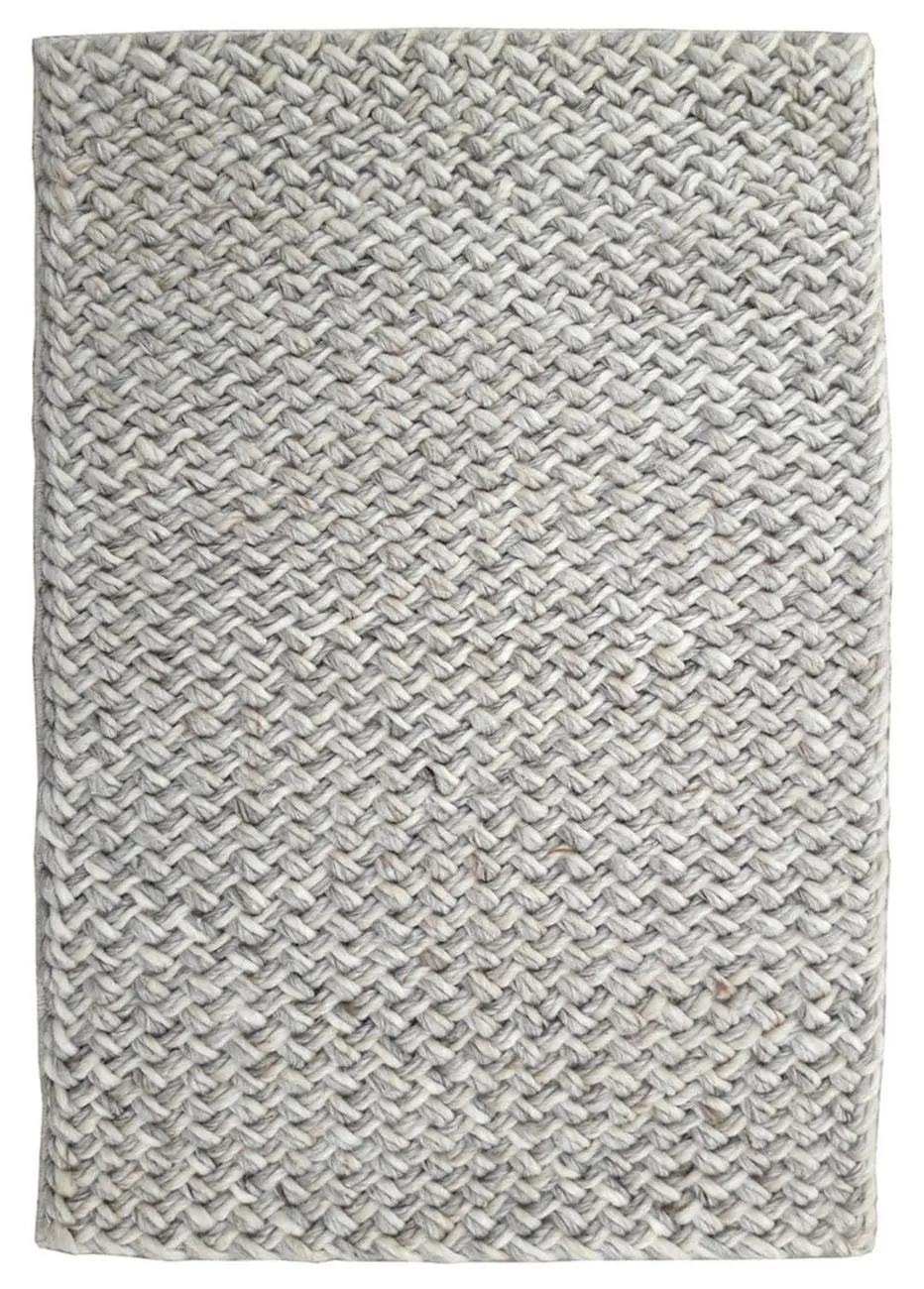 Arroyo Silver Felt Shag Rug