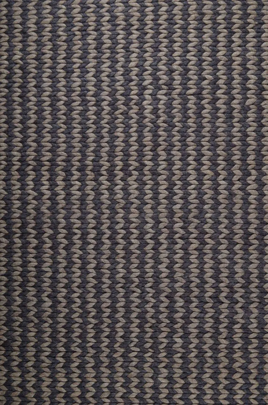 Bearing Brown Felt Shag Rug
