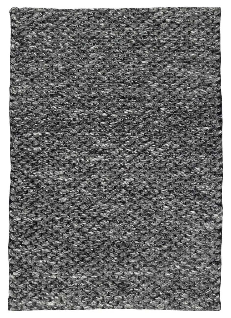 Cascade Anthracite Felt Shag Rug