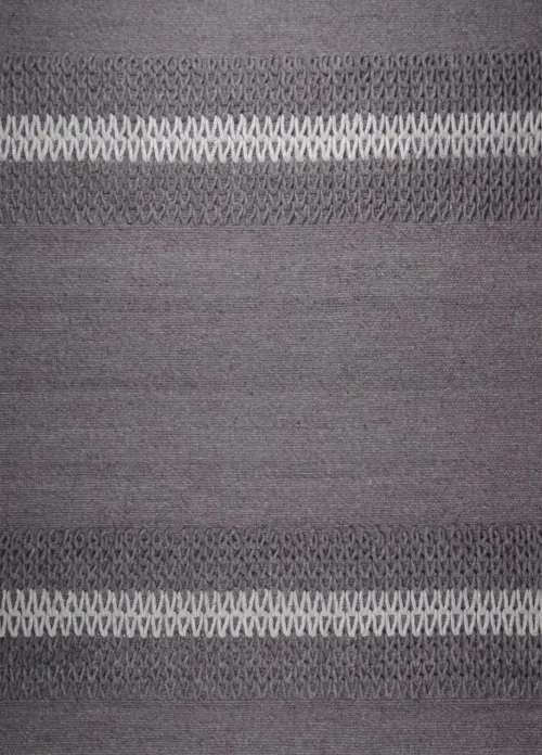 Echo Gray Felt Shag Rug