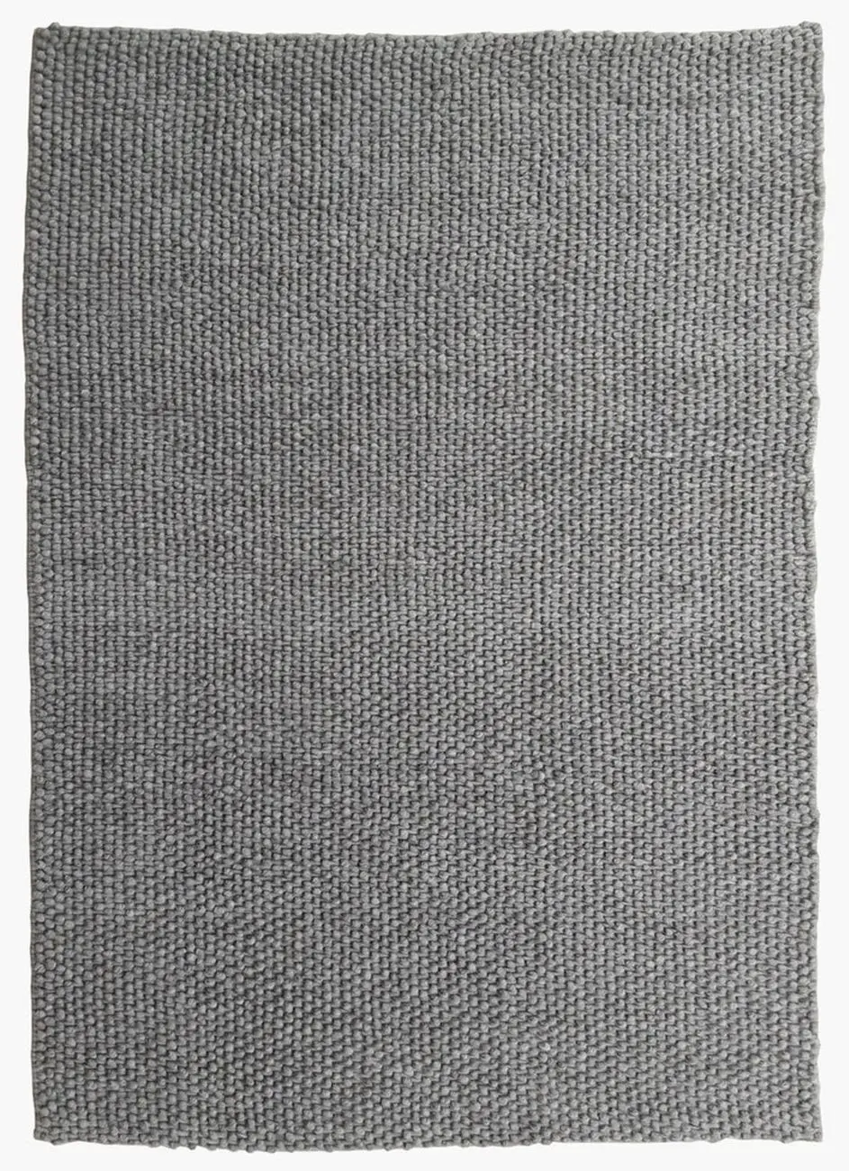 Swivel Gray Felt Shag Rug