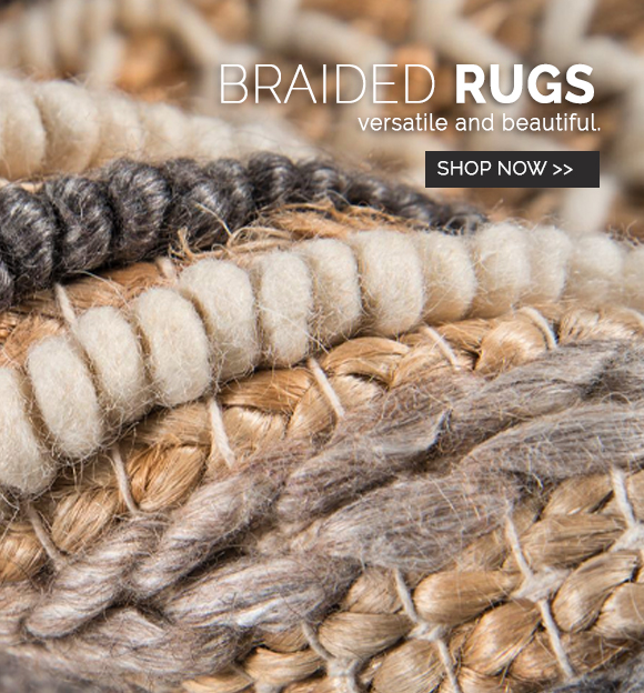 Braided rugs are both versatile and beautiful. Explore our collections of braided rugs now.