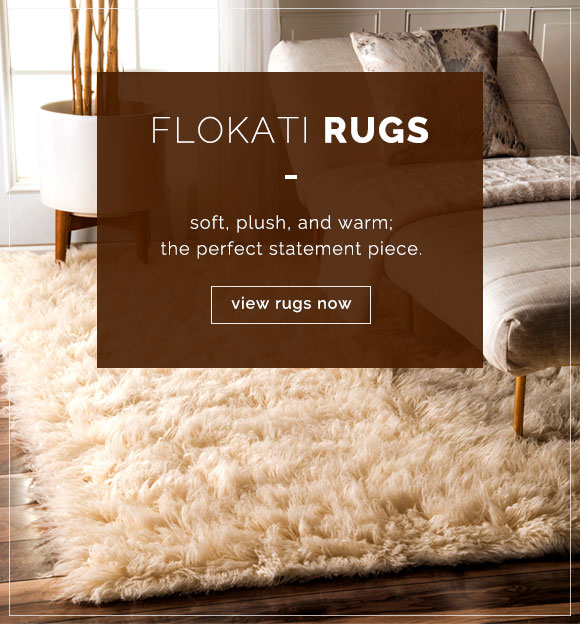 Indulge in the luxurious softness of a plush, warm, flokati rug. Discover this rug collection now.