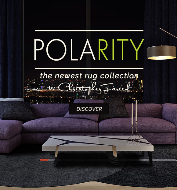 Discover Polarity: the newest collection of luxurious odd shaped area rugs from designer Christopher Fareed. This beautifully modern collection is fully customizable and woven by hand using artisan techniques. Experience the rug collection.