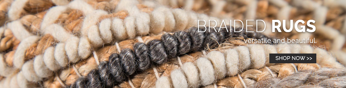 Braided rugs are both versatile and beautiful. Explore our collections of braided rugs now.