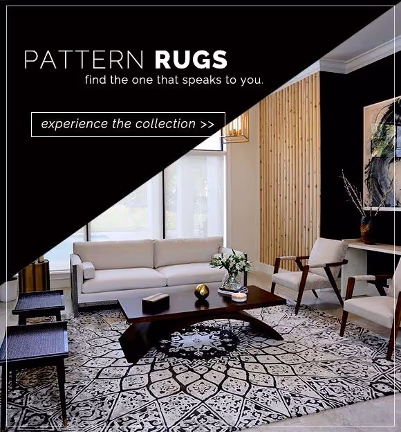 Patterned rugs are perfect for any room. Explore our patterned collections now!