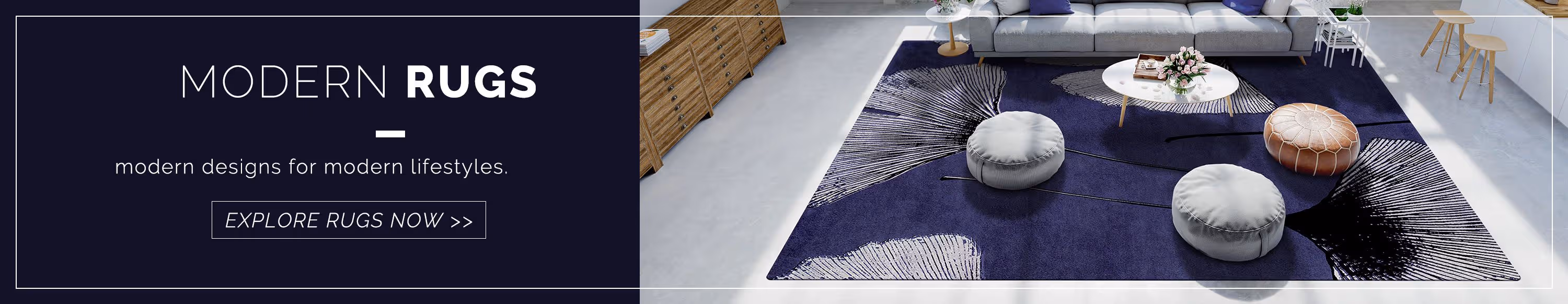 We offer a multitude of modern rug collections suited to modern lifestyles. Discover these curated collections of area rugs now.