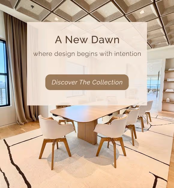 A New Dawn: where design begins with intention. Discover our newest collection of luxurious handmade rugs featuring subtle color palettes, understated textures, and high-end materials.