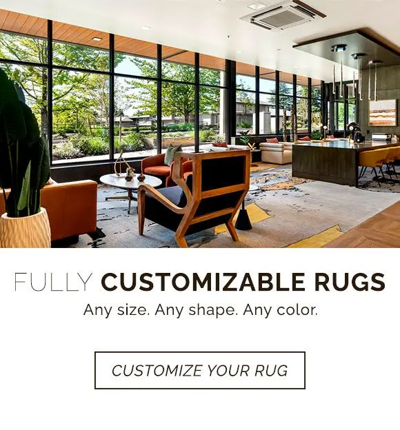 We offer fully customizable rugs. Any size, any shape, any color; we'll bring your vision to life. Customize your rug.