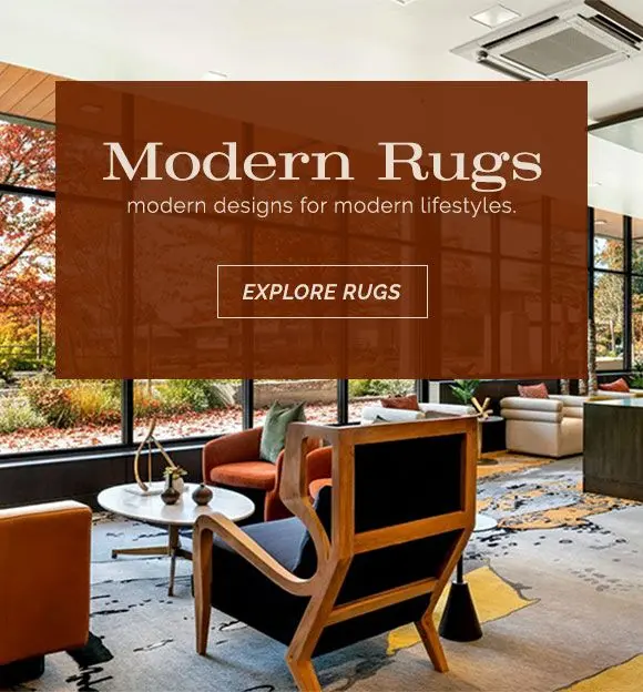 Modern rugs. Modern designs for modern lifestyles. Explore area rugs now.
