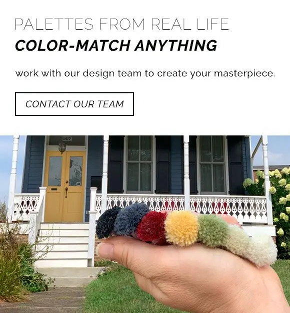 We tailor color palettes for real life. Contact our design team to custom-color your rug in any shade you could imagine.